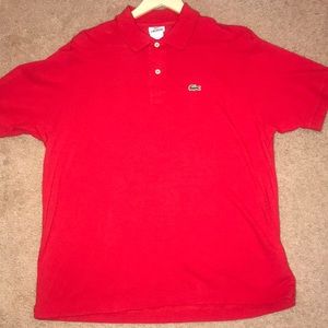 Men’s Lacoste polo shirt